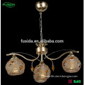 Round Shape Steel France Gold Home Decoration Chandelier light